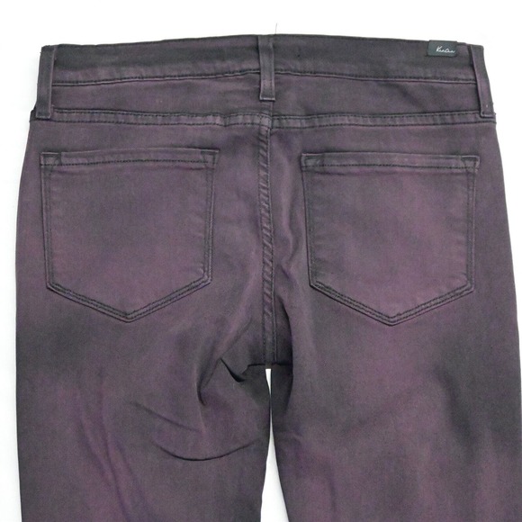 KanCan 27 Mid Rise Jegging Purple Black Stretch Denim Jeans - Picture 4 of 5